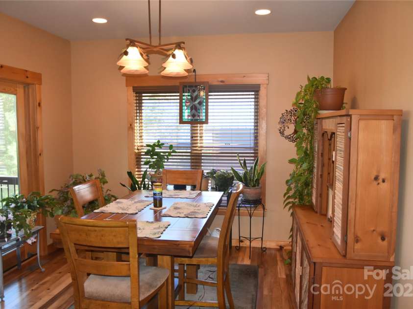 80 Grandview Loop, Nebo, NC 28761.  MLS# CAR4317495, YatesRealty ID 1300. Dining Room