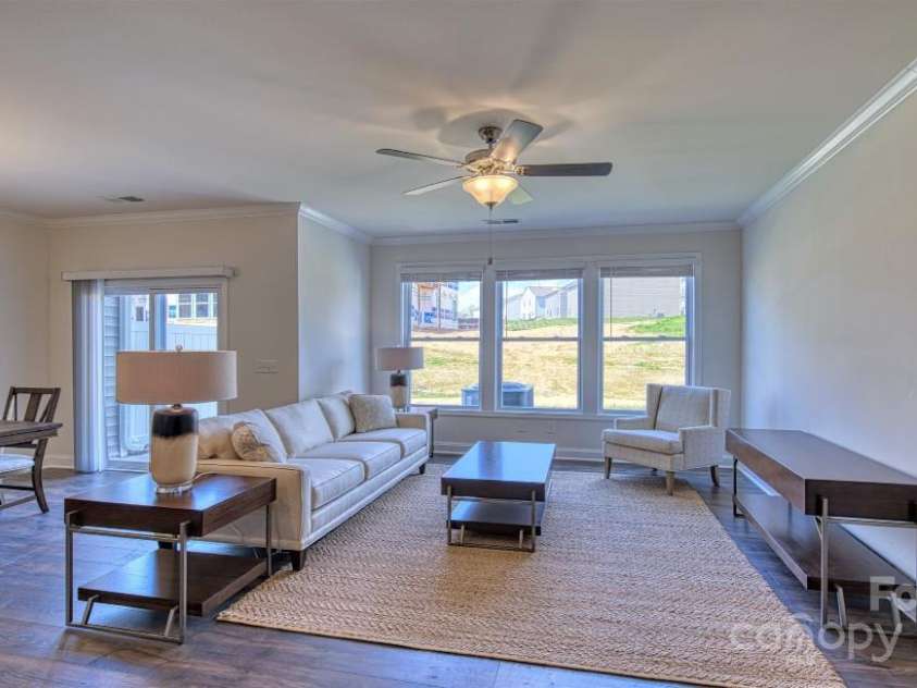 296 Creekview Road, Hendersonville, NC 28792.  MLS# CAR4176627, YatesRealty ID 13006. Living room area