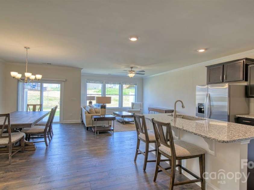 296 Creekview Road, Hendersonville, NC 28792.  MLS# CAR4176627, YatesRealty ID 13006. Open floor plan