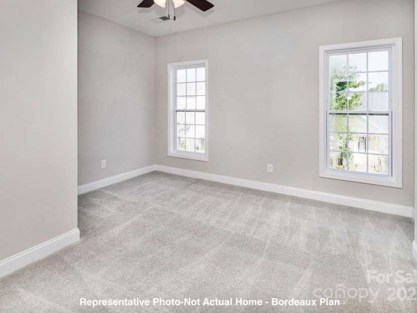 19732-B School Street, Cornelius, NC 28031.  MLS# CAR4235035, YatesRealty ID 13009. Bedroom #3-Bordeaux Plan