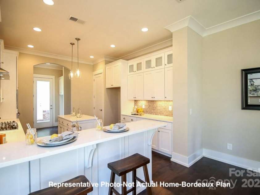 19732-B School Street, Cornelius, NC 28031.  MLS# CAR4235035, YatesRealty ID 13009. Kitchen-Bordeaux Plan