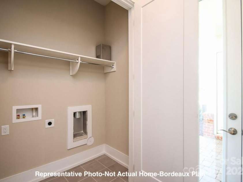 19732-B School Street, Cornelius, NC 28031.  MLS# CAR4235035, YatesRealty ID 13009. Laundry Closet-Bordeaux Plan