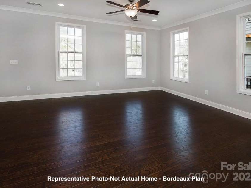 19732-B School Street, Cornelius, NC 28031.  MLS# CAR4235035, YatesRealty ID 13009. Living-Bordeaux Plan