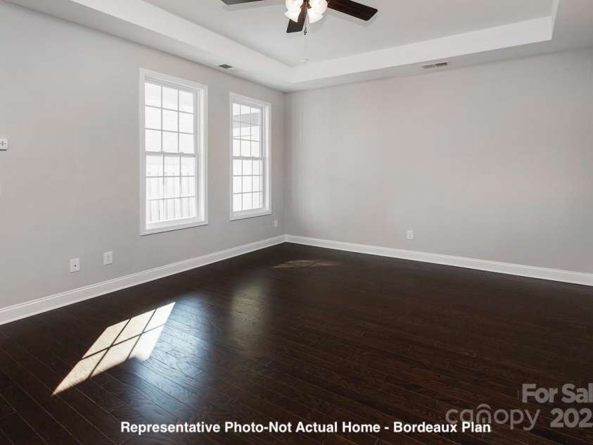 19732-B School Street, Cornelius, NC 28031.  MLS# CAR4235035, YatesRealty ID 13009. Main Bedroom-Bordeaux Plan