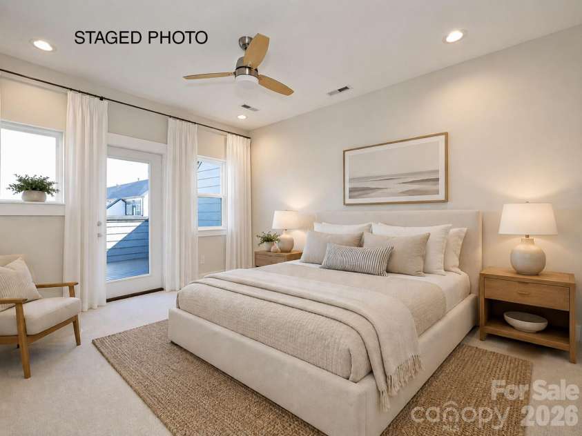916 Callahan Street, Charlotte, NC 28206.  MLS# CAR4208865, YatesRealty ID 1301. Bedroom 3/Bonus Room *Virtually Staged*