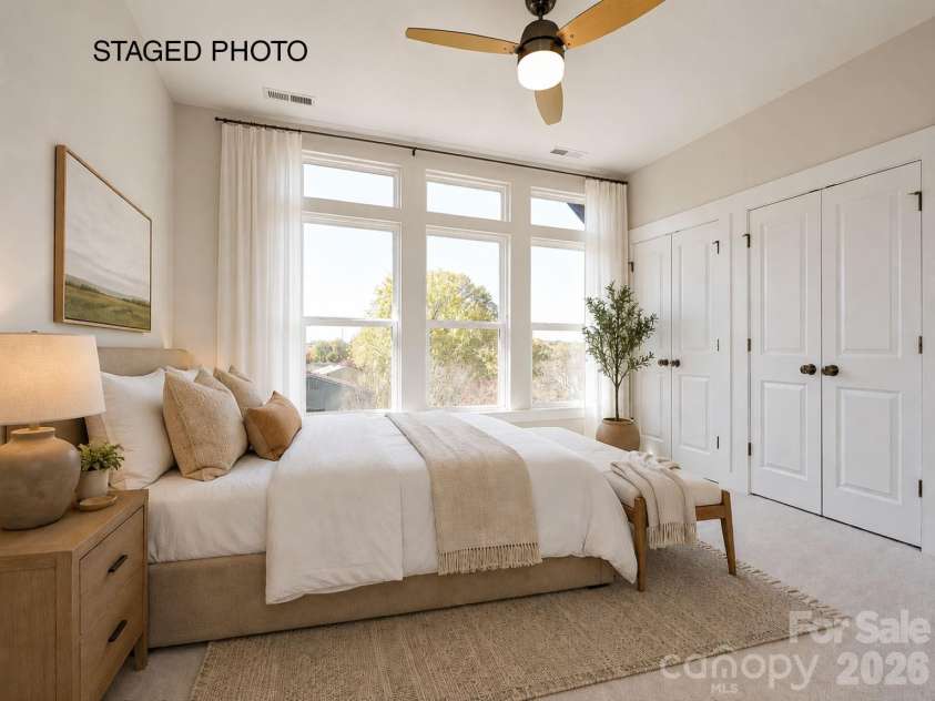 916 Callahan Street, Charlotte, NC 28206.  MLS# CAR4208865, YatesRealty ID 1301. Premier Bedroom *Virtually Staged*