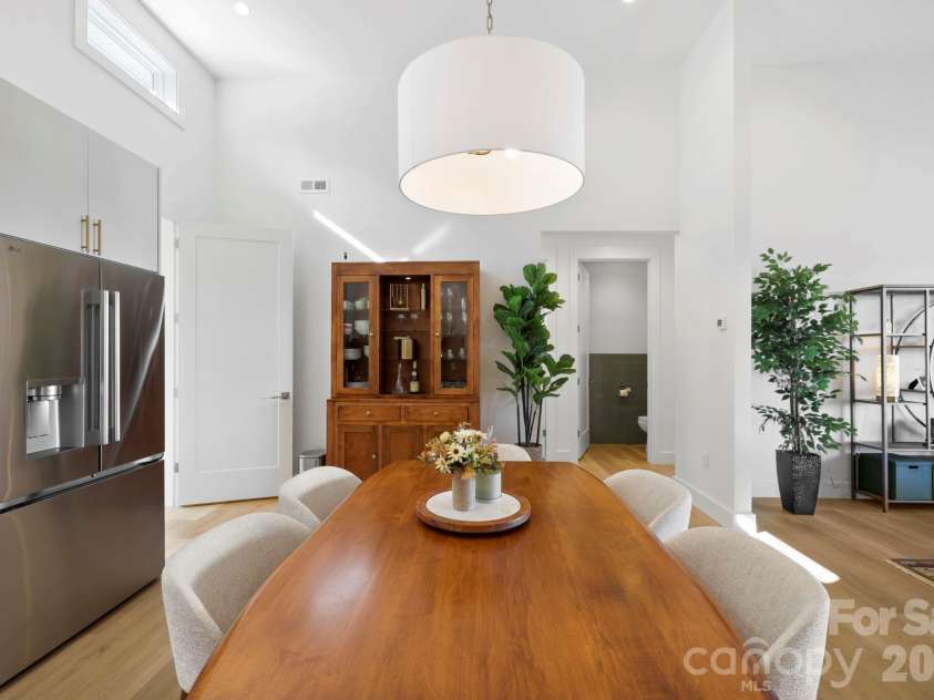 68 Carrie Drive, Hendersonville, NC 28792.  MLS# CAR4361651, YatesRealty ID 13011. Custom made dining room table