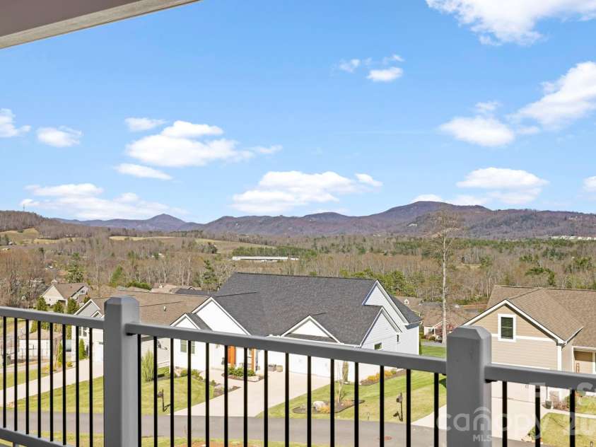 68 Carrie Drive, Hendersonville, NC 28792.  MLS# CAR4361651, YatesRealty ID 13011. View from deck