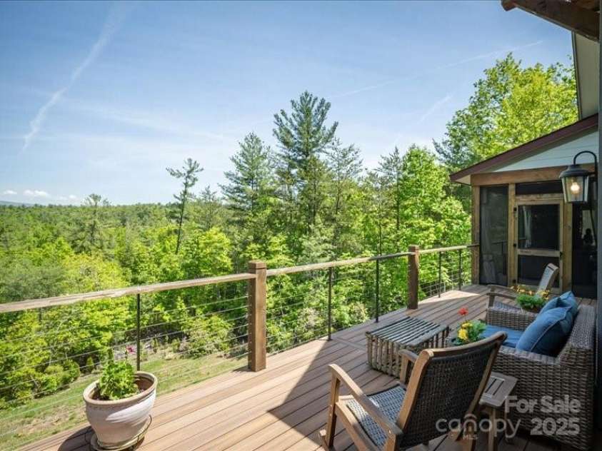 2054 Catawba Trail, Nebo, NC 28761.  MLS# CAR4255787, YatesRealty ID 13014. Deck