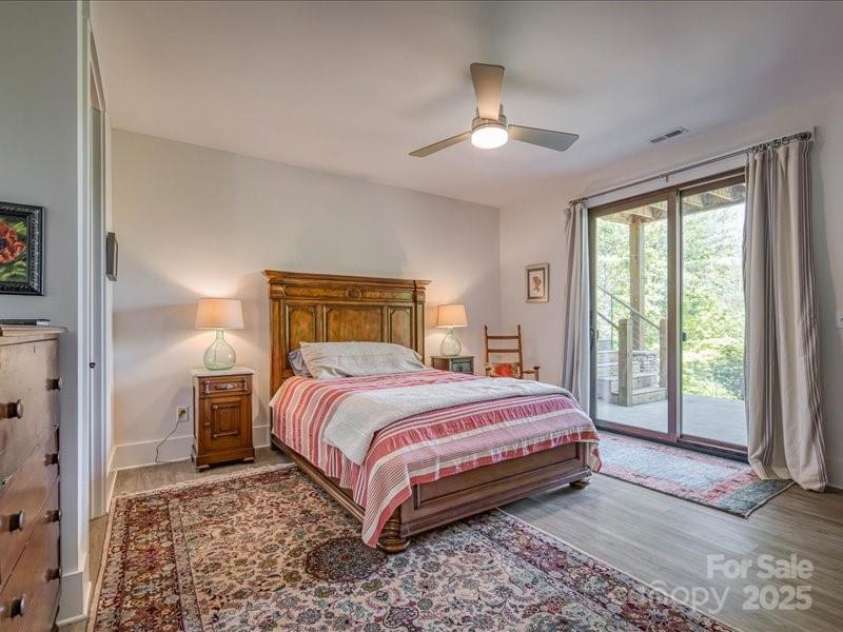 2054 Catawba Trail, Nebo, NC 28761.  MLS# CAR4255787, YatesRealty ID 13014. Downstairs Bedroom #1