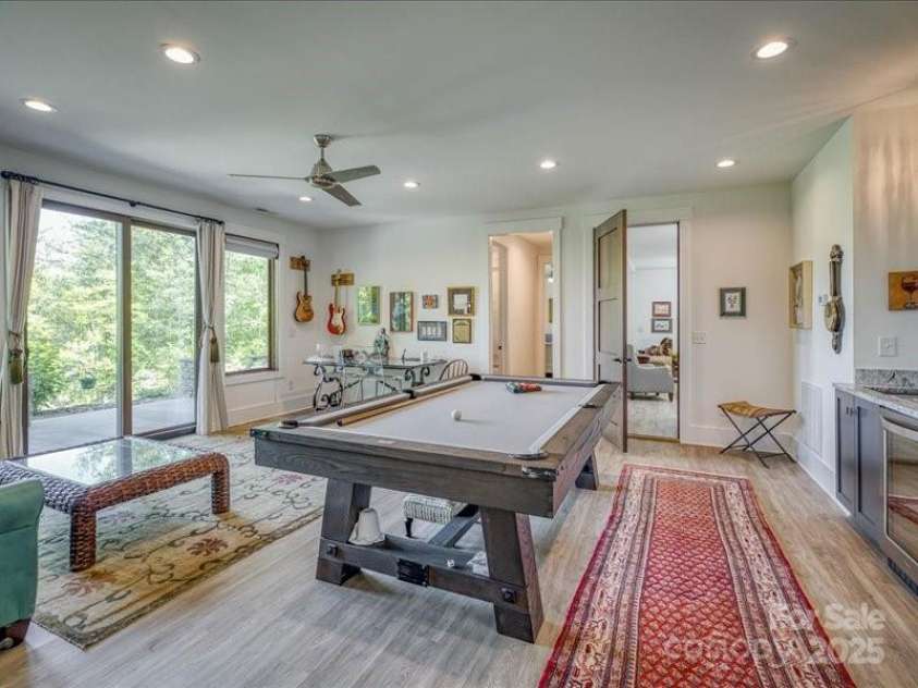 2054 Catawba Trail, Nebo, NC 28761.  MLS# CAR4255787, YatesRealty ID 13014. Downstairs Den