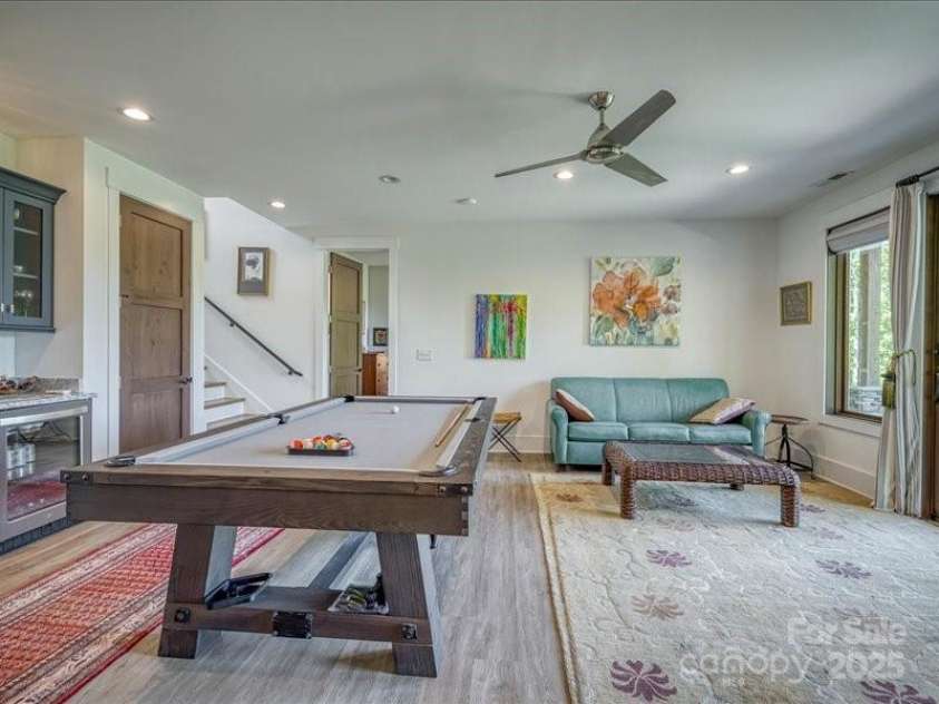 2054 Catawba Trail, Nebo, NC 28761.  MLS# CAR4255787, YatesRealty ID 13014. Downstairs Den