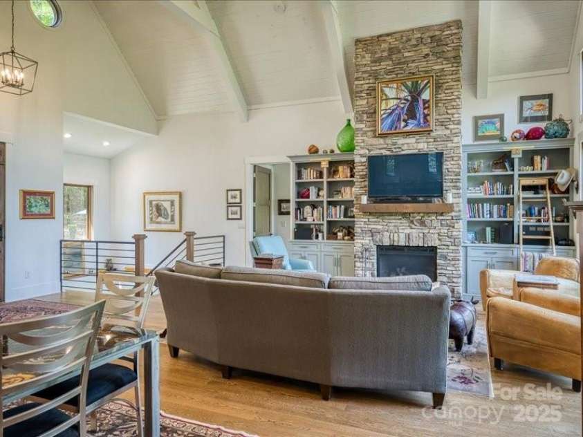 2054 Catawba Trail, Nebo, NC 28761.  MLS# CAR4255787, YatesRealty ID 13014. Great Room
