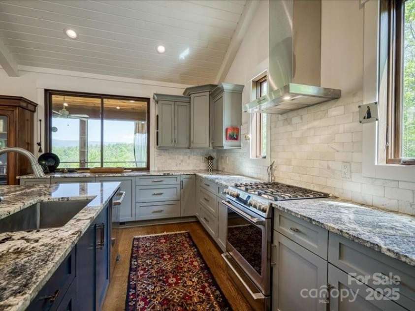 2054 Catawba Trail, Nebo, NC 28761.  MLS# CAR4255787, YatesRealty ID 13014. Kitchen