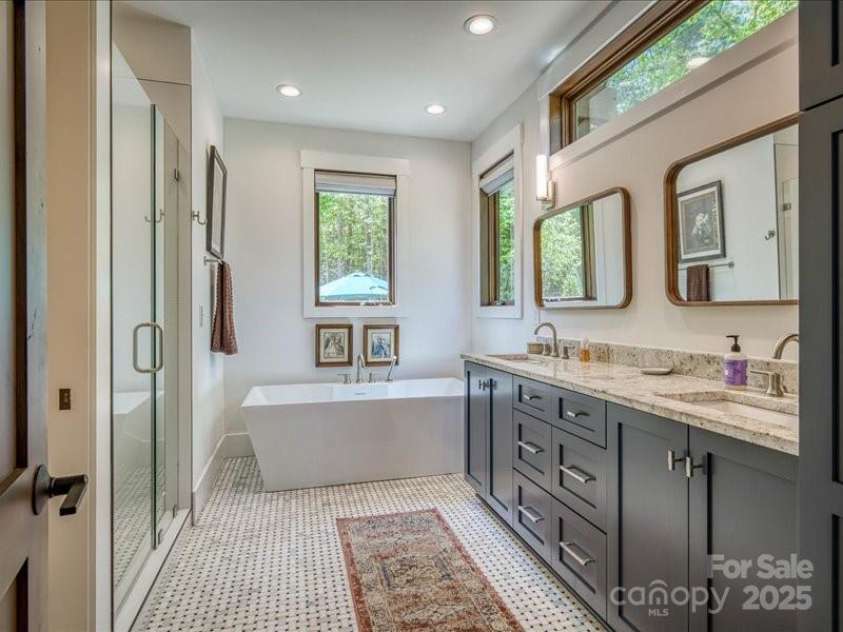 2054 Catawba Trail, Nebo, NC 28761.  MLS# CAR4255787, YatesRealty ID 13014. Primary Bathroom