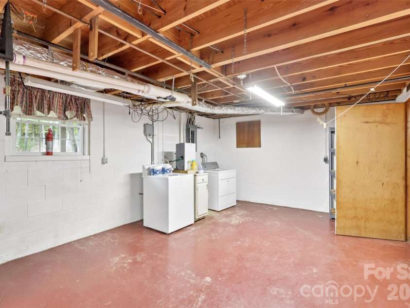 1002 Ridge Street, Albemarle, NC 28001.  MLS# CAR4362620, YatesRealty ID 13018. Basement