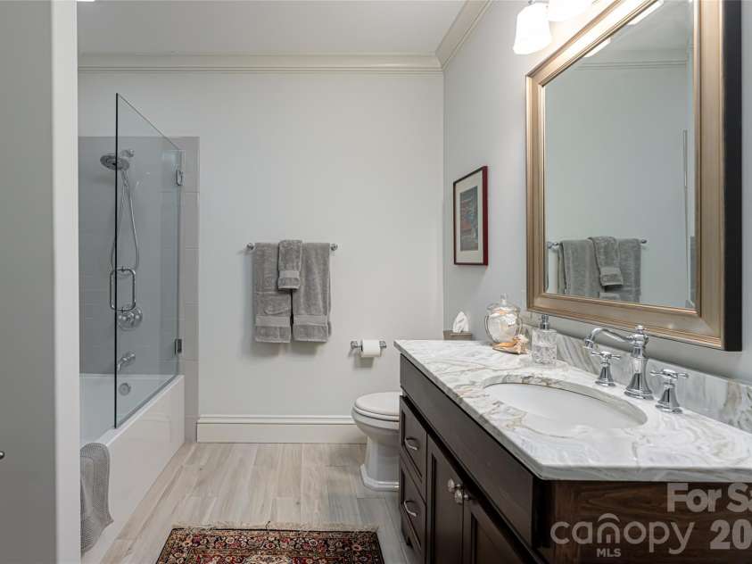 47 Twilight Sedge Drive, Biltmore Lake, NC 28715.  MLS# CAR4211901, YatesRealty ID 1303. Lower level Bath