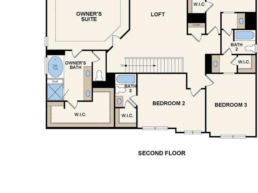 223 Warfield Drive, Mooresville, NC 28115.  MLS# CAR4182330, YatesRealty ID 13031. Second Floor