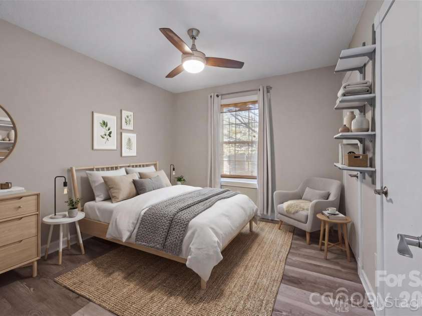 6505 Fallen Spruce Court, Charlotte, NC 28227.  MLS# CAR4361807, YatesRealty ID 13032. Virtually Staged 2nd bedroom