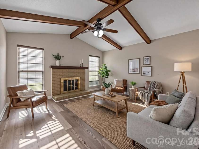 6505 Fallen Spruce Court, Charlotte, NC 28227.  MLS# CAR4361807, YatesRealty ID 13032. Virtually Staged