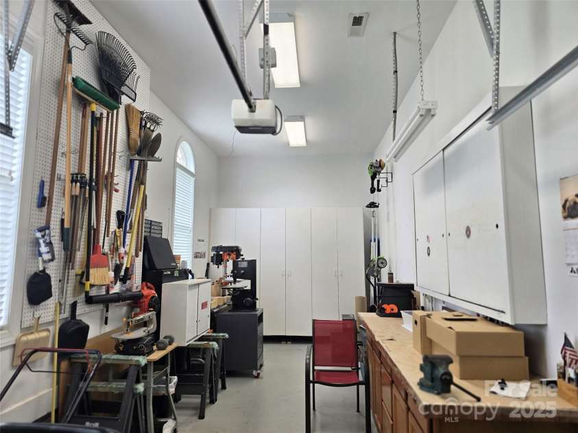 534 Ballymote Court, Matthews, NC 28104.  MLS# CAR4254884, YatesRealty ID 13034. 3rd car garage workshop