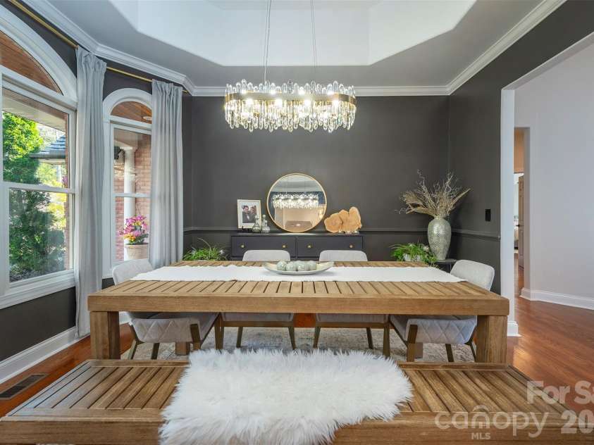 11 High Meadow Drive, Weaverville, NC 28787.  MLS# CAR4369985, YatesRealty ID 13035. Formal Dining