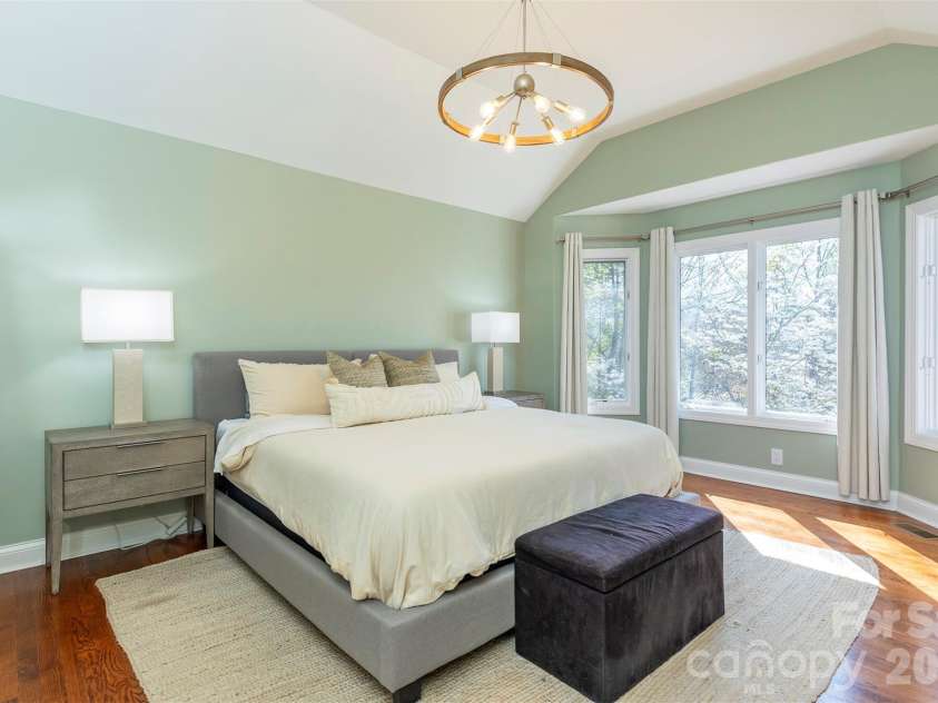 11 High Meadow Drive, Weaverville, NC 28787.  MLS# CAR4369985, YatesRealty ID 13035. Master Bedroom