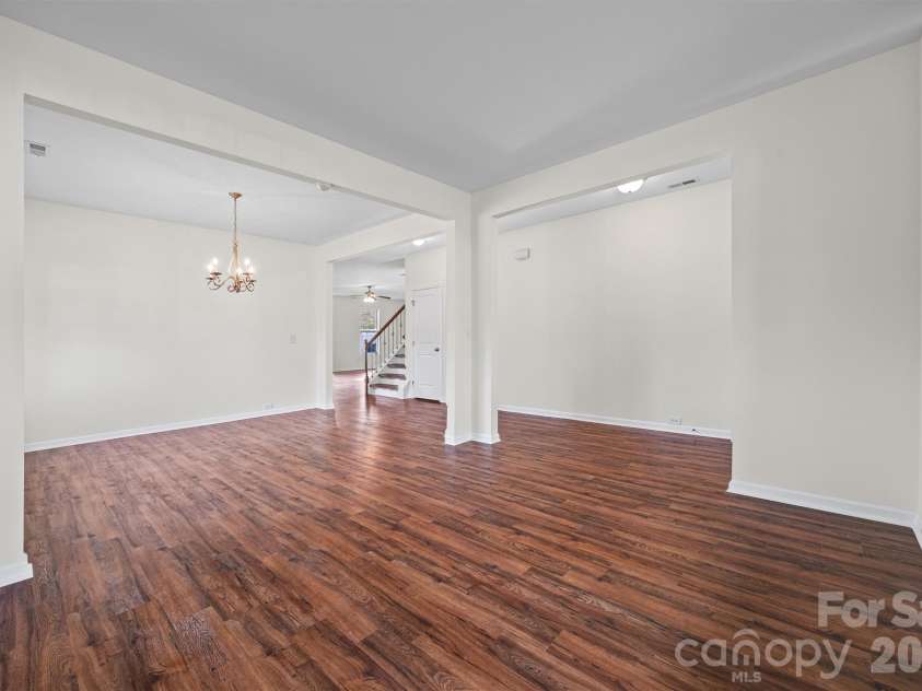 526 Danson Drive, Fort Mill, SC 29715.  MLS# CAR4354360, YatesRealty ID 13036. Sitting Room and Dining Area