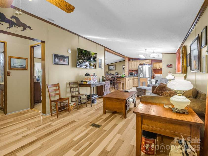 718 Winn Road, Mooresboro, NC 28114.  MLS# CAR4223091, YatesRealty ID 1304. Living Room
