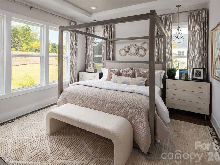 5321 Mint Harbor Way, Charlotte, NC 28269.  MLS# CAR4304757, YatesRealty ID 13042. Photo not of actual home- Primary Bedroom