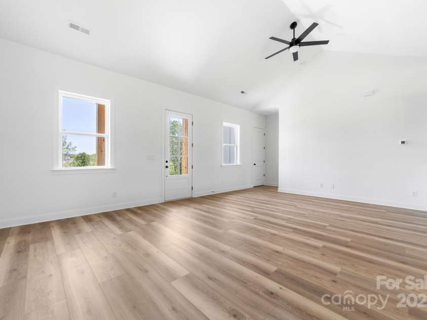 1037 Dameron Road, Bessemer City, NC 28016.  MLS# CAR4226755, YatesRealty ID 13043. Another View from the Kitchen Showing the Front Door Entrance