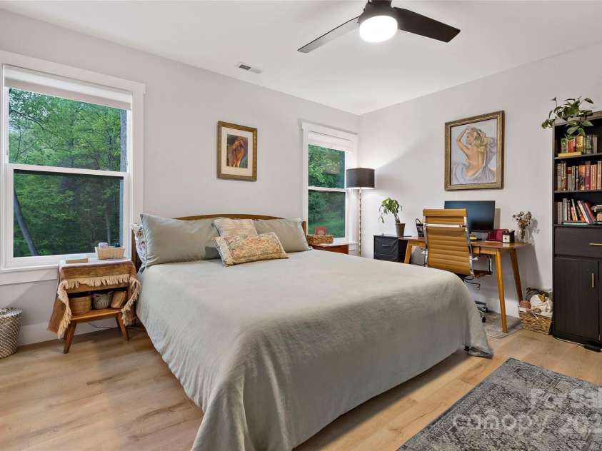 39 Holly Ridge Drive, Old Fort, NC 28762.  MLS# CAR4248406, YatesRealty ID 13049. Primary bedroom