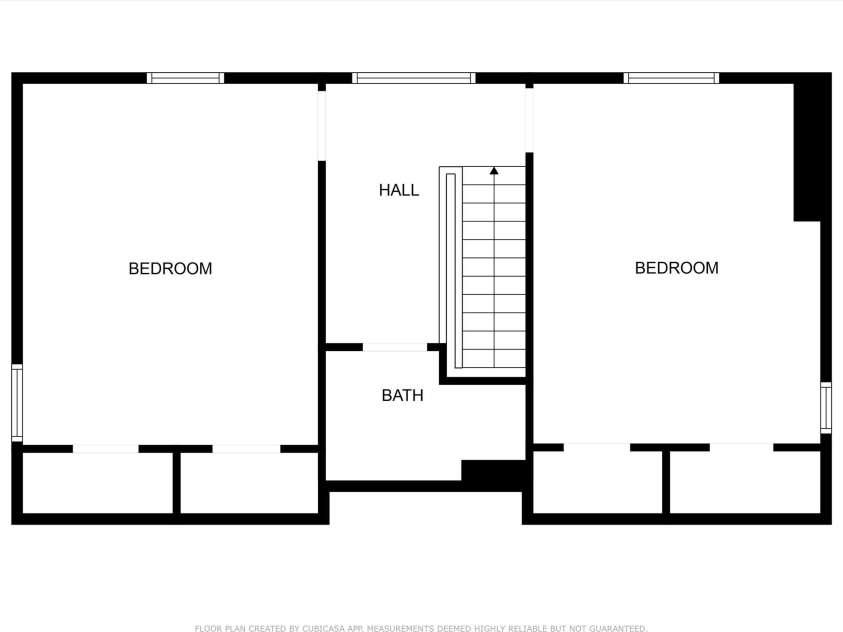 112 Blanton Road, Morganton, NC 28655.  MLS# CAR4201084, YatesRealty ID 13053. Second Level floor plan