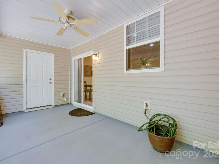 244 River Clay Road, Fort Mill, SC 29708.  MLS# CAR4257395, YatesRealty ID 13054. Rear porch