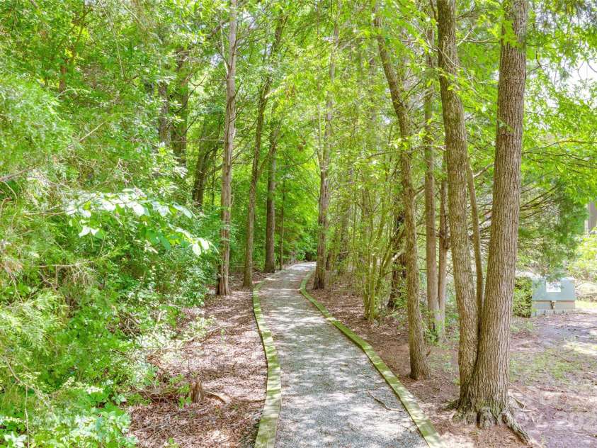 244 River Clay Road, Fort Mill, SC 29708.  MLS# CAR4257395, YatesRealty ID 13054. Walking path behind house