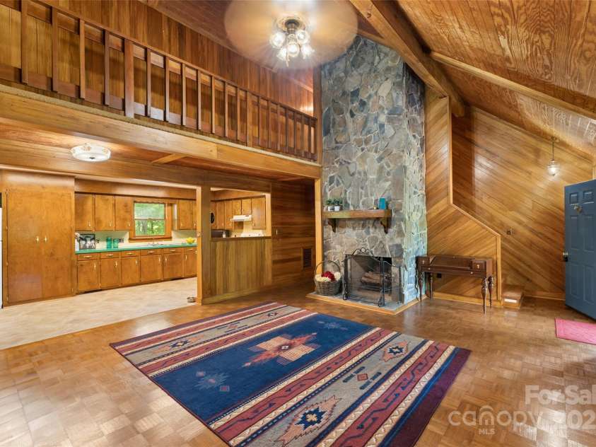 536 Brookhaven Road, Statesville, NC 28625.  MLS# CAR4255723, YatesRealty ID 13060. Vaulted ceiling & stunning stone fireplace