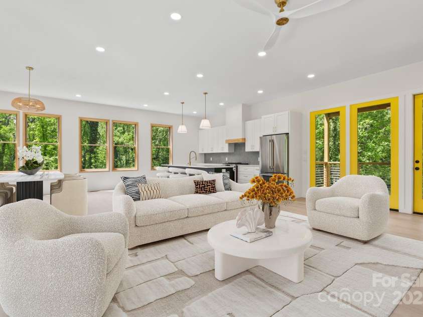 167 Hudson Street, Asheville, NC 28806.  MLS# CAR4247993, YatesRealty ID 13064. Virtual Staged