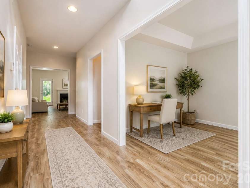 2019 Aberglen Drive, Charlotte, NC 28262.  MLS# CAR4323043, YatesRealty ID 13071. Virtually Staged