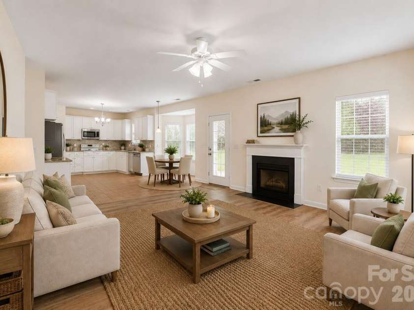 2019 Aberglen Drive, Charlotte, NC 28262.  MLS# CAR4323043, YatesRealty ID 13071. Virtually Staged