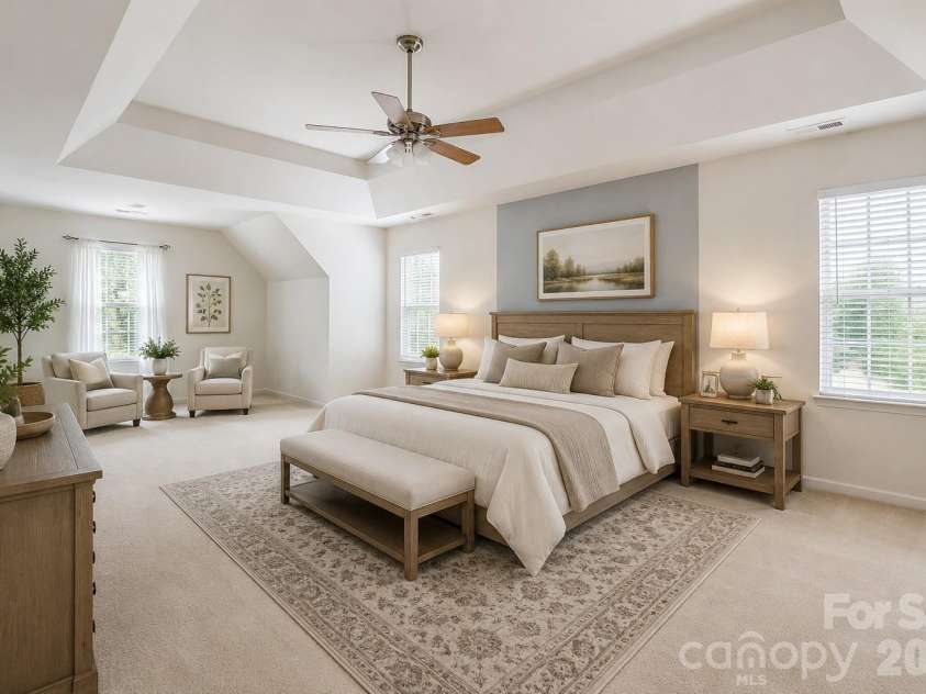 2019 Aberglen Drive, Charlotte, NC 28262.  MLS# CAR4323043, YatesRealty ID 13071. Virtually Staged