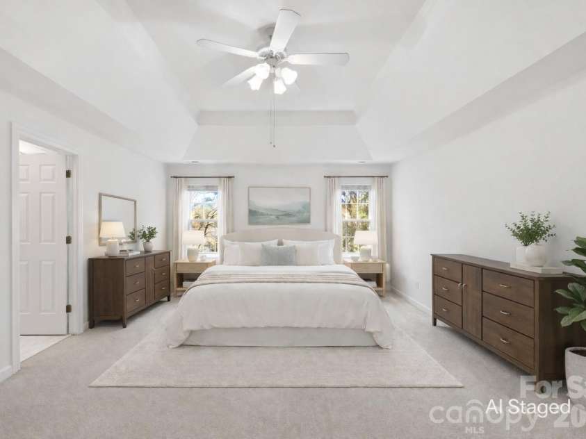 6932 Curlee Court, Charlotte, NC 28277.  MLS# CAR4353740, YatesRealty ID 13073. Virtually Staged