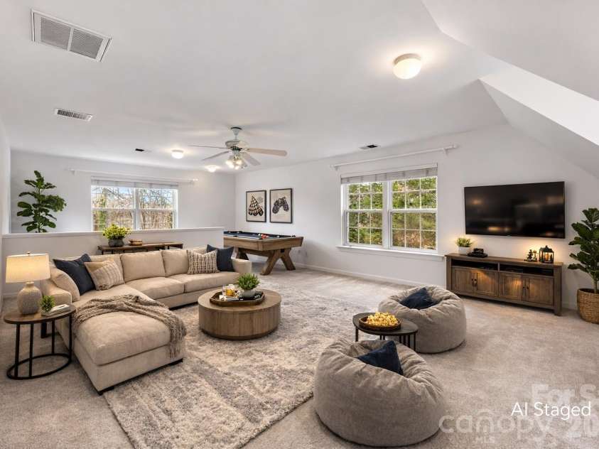 6932 Curlee Court, Charlotte, NC 28277.  MLS# CAR4353740, YatesRealty ID 13073. Virtually Staged