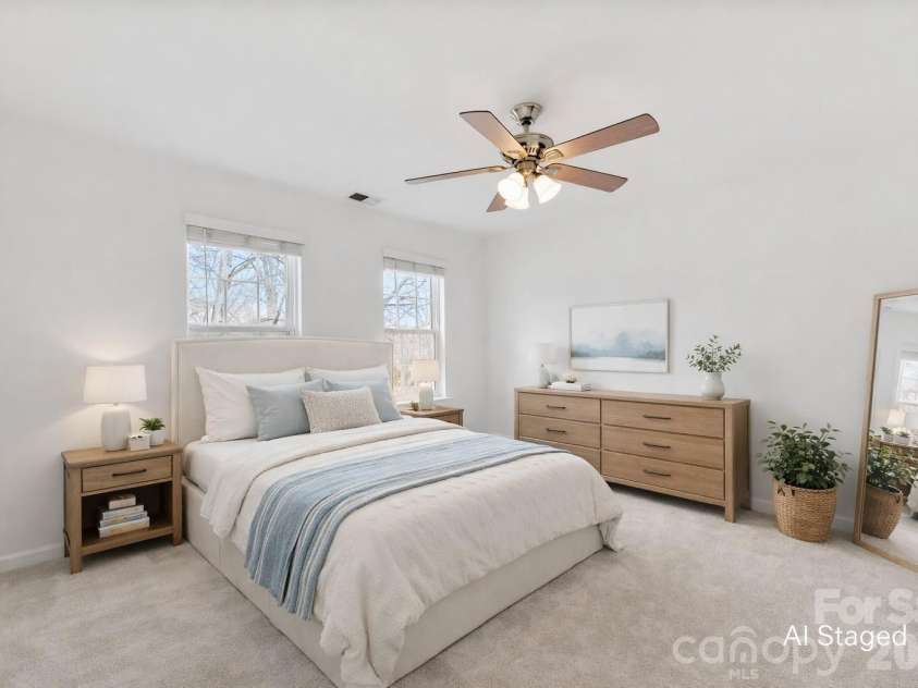 6932 Curlee Court, Charlotte, NC 28277.  MLS# CAR4353740, YatesRealty ID 13073. Virtually Staged