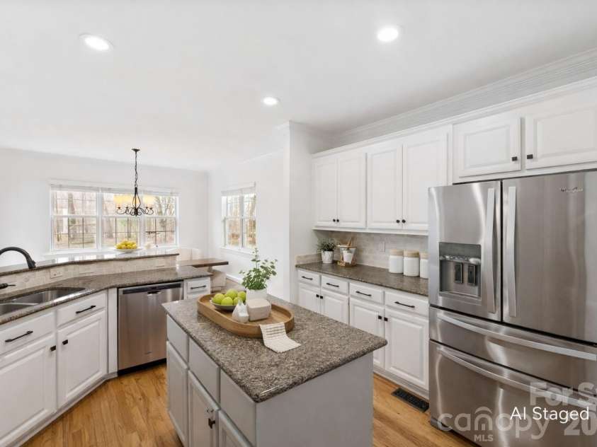 6932 Curlee Court, Charlotte, NC 28277.  MLS# CAR4353740, YatesRealty ID 13073. Virtually Staged