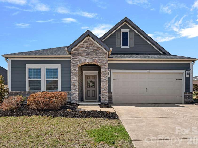 3941 Isenhour Road, Kannapolis, NC 28081.  MLS# CAR4356574, YatesRealty ID 13078. Font of house