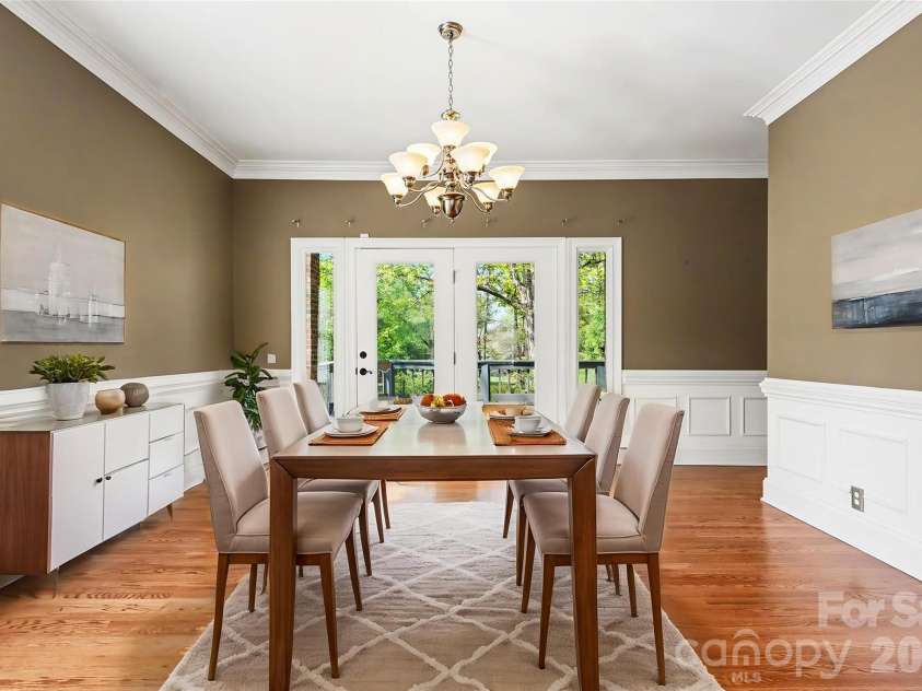 1941 Kilmonack Lane, Charlotte, NC 28270.  MLS# CAR4363894, YatesRealty ID 13079. Dining Room *Virtually Staged*