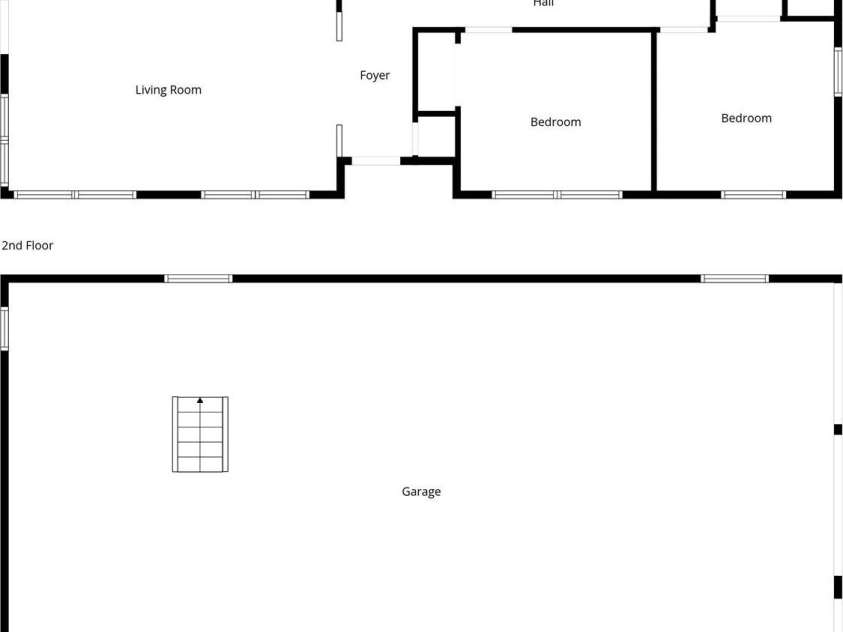 343 Brickyard Road, Etowah, NC 28729.  MLS# CAR4369195, YatesRealty ID 13084. Floor plans for the main level and basement area. 