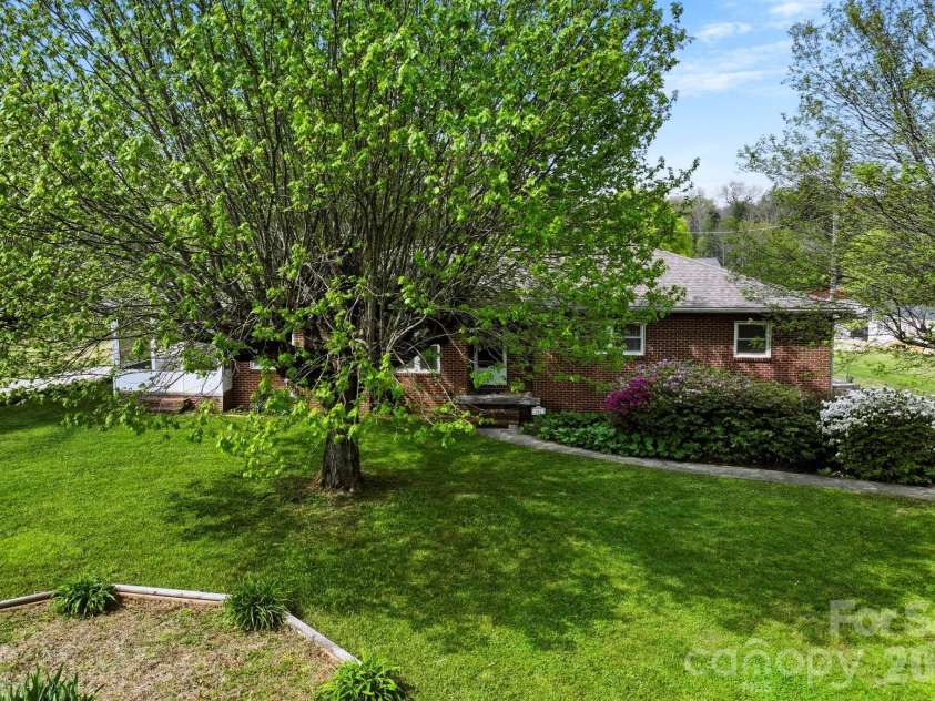 343 Brickyard Road, Etowah, NC 28729.  MLS# CAR4369195, YatesRealty ID 13084. Front view of the home. 