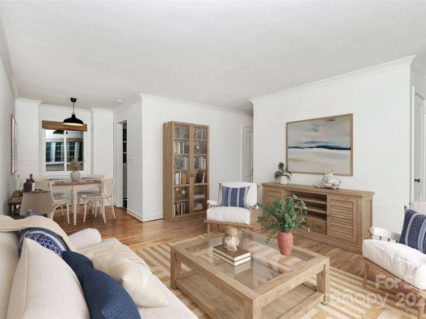 1809 Jameston Drive, Charlotte, NC 28209.  MLS# CAR4258823, YatesRealty ID 13088. Virtually Staged