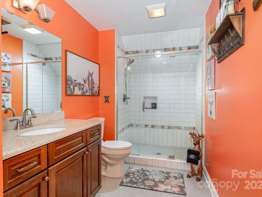 1133 Junior Dairy Road, Ennice, NC 28623.  MLS# CAR4189212, YatesRealty ID 1309. Upstairs bathroom